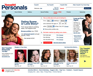 Yeeaaah! Personnels Mock-up